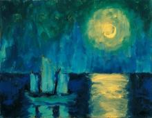 Nolde's Moonlit night
