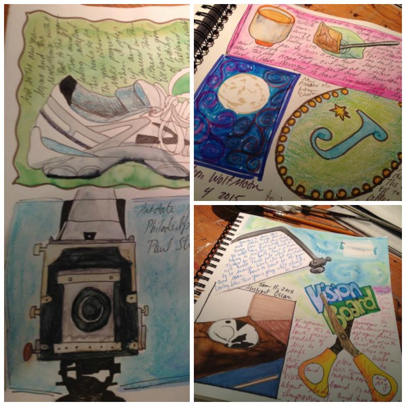 art journal in progress art journal in progress