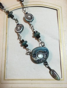 The finished necklace