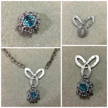 First I tried metal...