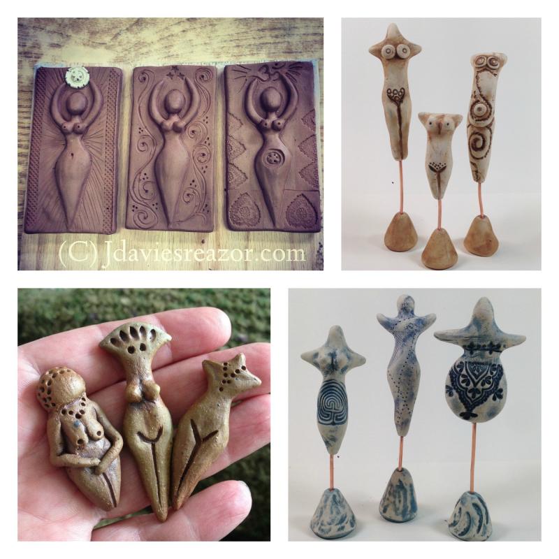 Goddess work collage