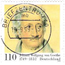 Goethe stamp
