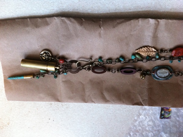 The necklace A. Davie