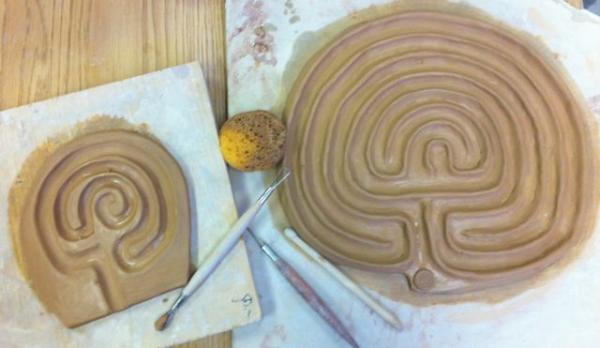 ceramic labyrinths