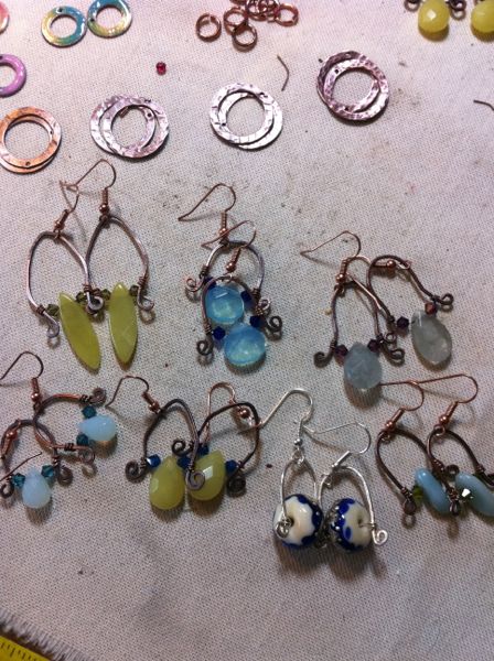 earrings galore!