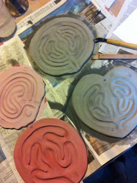 glazing labyrinths