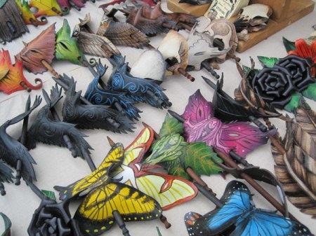Wing and Talon barrettes