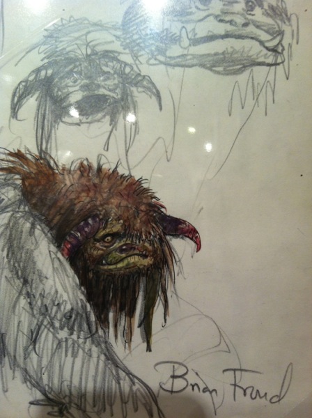 Brian's sketches of Ludo