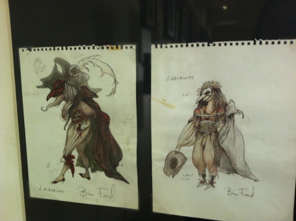 Labyrinth sketches: Brian Froud