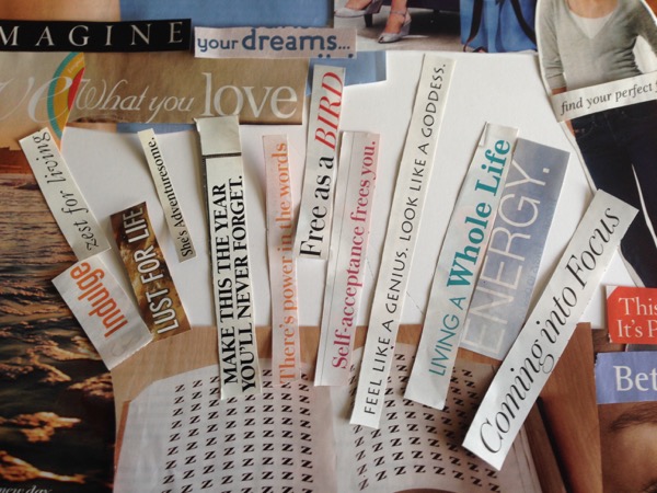 vision board detail WIP vision board detail WIP