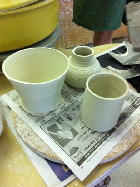 Emma's first porcelain 