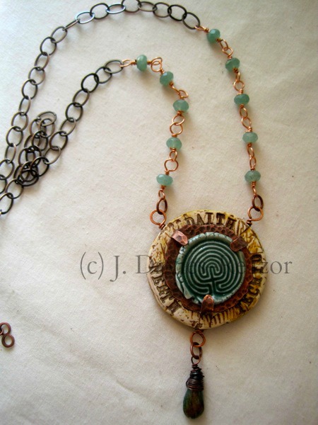 Welsh amulet necklace
