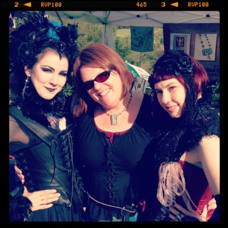 Teasel and MoranaGin and me. 