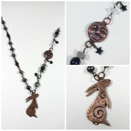 Moon gazing hare WIP