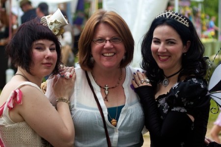 Angela, Virginia, and me