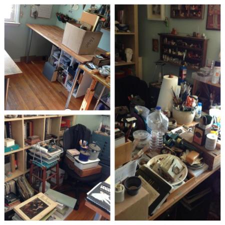 cleaning is cathartic? 